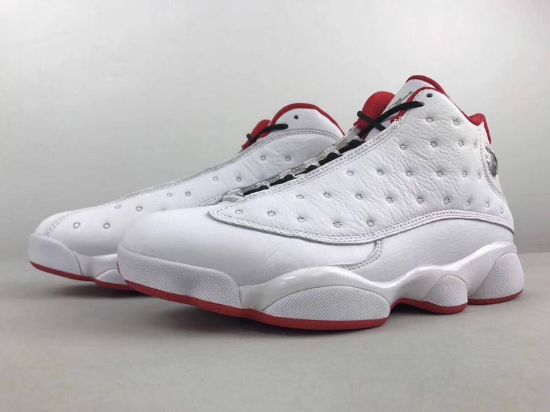 2017 Jordan 13 OG Chicago White Red Shoes - Click Image to Close